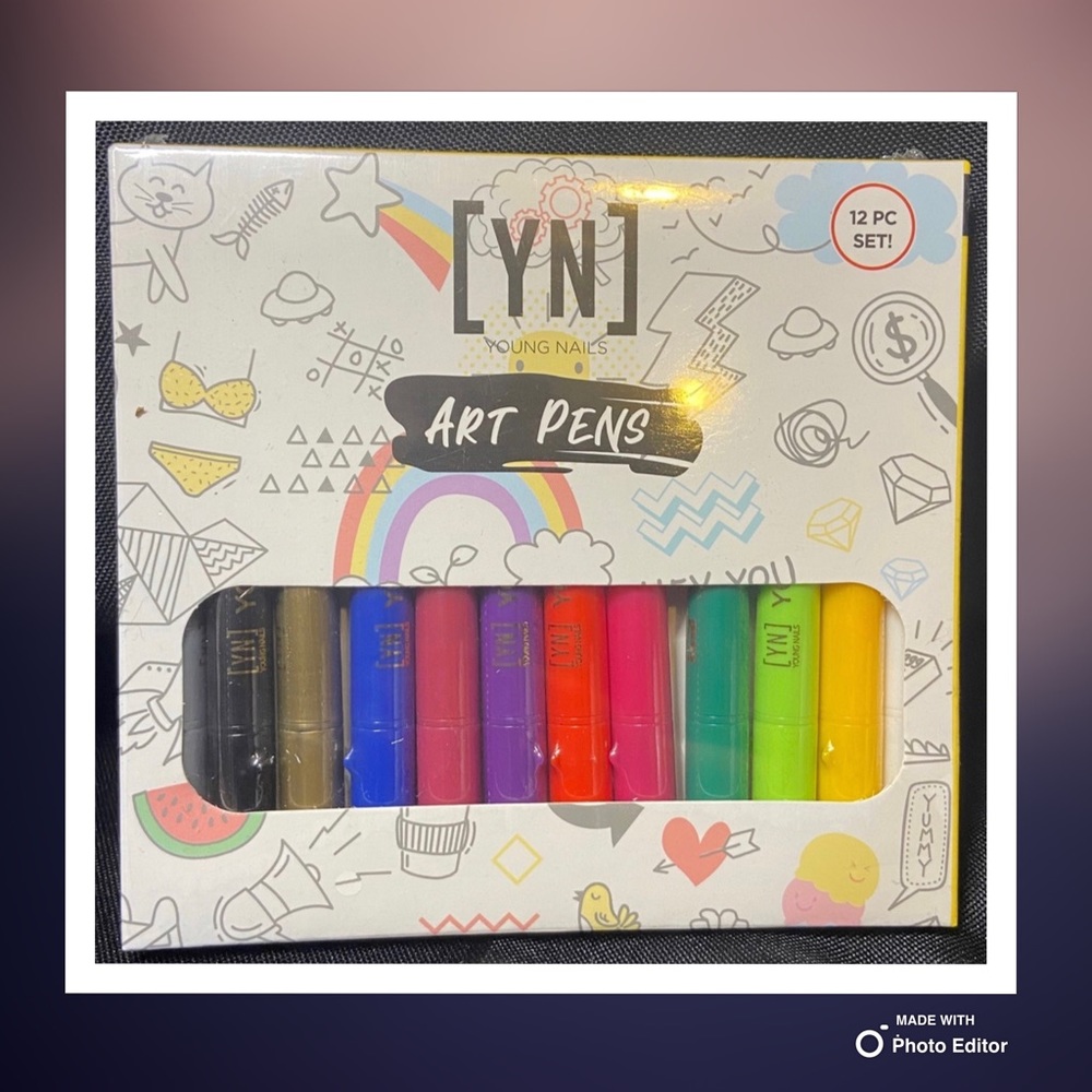 Young Nails 12 pc Art Pens